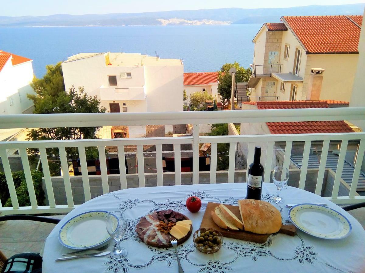 Seaview Apartments Nikola Lokva Rogoznica Luaran gambar